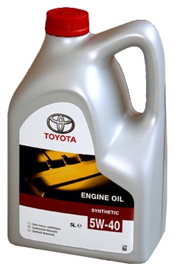 TOYOTA SAE 5W-40 SN/CF синтетика арт. 0888080375
